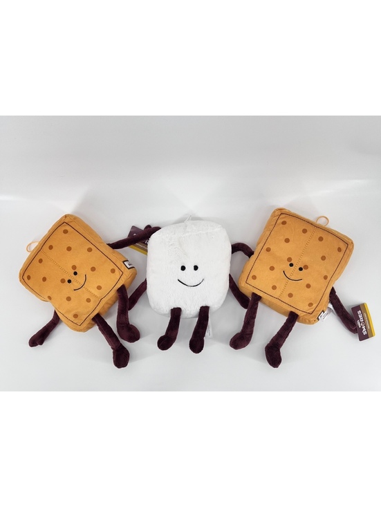 Other - Hershey Smores Plush Lot Graham Crackers Marshmallow Stuffed Animals Kawaii